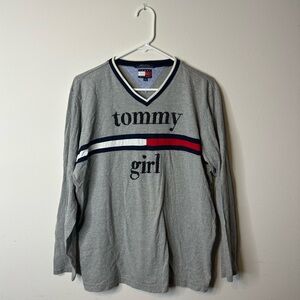 Tommy Girl Tommy Hilfiger Long Sleeve Beaded Shirt
